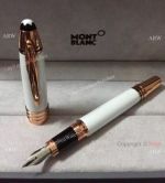 Best Replica Mont Blanc JFK Special Edition Fountain Pen White Barrel_th.jpg